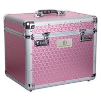 Produktbild von Imperial Riding IRH Shiny Putzbox mit Zahlenschloss und Spiegel in Pink