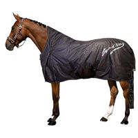 Produktbild von Imperial Riding IRH Super-Dry Sommer Pferdedecke wasserdicht und atmungsaktiv Schwarz 135