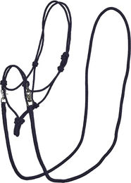Imperial Riding IRHFree Ride Knotenhalfter aus Polyester für Pferde in Navy Blau Full – Bild 1 von 2
