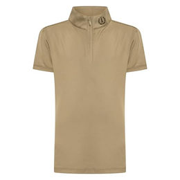 Imperial Riding Jamy Summer Kinder Reitshirt Kurzarm mit Half-Zip Helles Olivgrün Größe 164 – Bild 1 von 1
