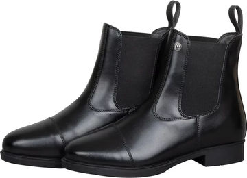 Imperial Riding Jodhpur-Stiefel für Kinder, vegane Paddock-Stiefel mit elastischen Einsätzen, Schwarz, Größe 35 – Bild 1 von 1