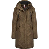 Produktbild von Imperial Riding Jolly Parka für Damen in Braun mit Fleece und wasserdichtem Material Größe XS