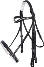 Imperial Riding Kandarenzaum Di Layla II aus Leder für Ponys in Schwarz oder Grün – Bild 1 von 2