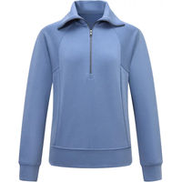 Produktbild von Imperial Riding Katy Reit-Sweatshirt Damen mit halbem Reißverschluss Blau Größe L