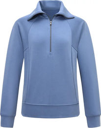 Imperial Riding Katy Reit-Sweatshirt Damen mit halbem Reißverschluss Blau Größe S – Bild 1 von 1