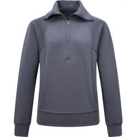 Produktbild von Imperial Riding Katy Reit-Sweatshirt Damen mit halbem Reißverschluss Grau M