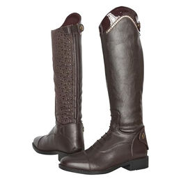 Imperial Riding Kids Walker Glam Reitstiefel aus Leder Braun Größe 33 – Bild 1 von 6