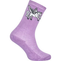 Produktbild von Imperial Riding Kinder Reitsocken Pegasus Ballerina aus Baumwolle Lila Größe 31/34