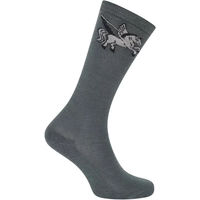 Produktbild von Imperial Riding Kinder Reitsocken Pegasus Tornado Grau Größe 31/34