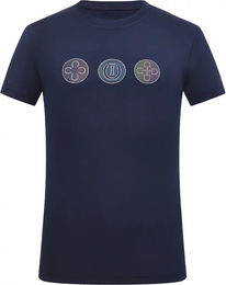 Imperial Riding Kinder T-Shirt Holographics mit Strasssteinen in Blau Marine – Bild 1 von 1