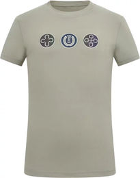 Imperial Riding Kinder T-Shirt Holographics mit Strasssteinen in Grün und Grau – Bild 1 von 1