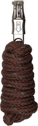 Imperial Riding Longe Reiten Deluxe PH Führstrick aus ummanteltem Nylon mit Lurexfaden und Panikhaken in Bronze – Bild 1 von 3