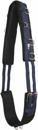 Imperial Riding Longiergurt IRH Deluxe Extra aus Nylon in Navy-Rosegold mit Cob-Größe – Bild 1 von 5