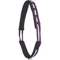 Produktbild von Imperial Riding Longiergurt IRH Deluxe Extra für Ponys in Brombeere-Weiß-Navy aus Polyester
