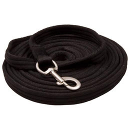 Imperial Riding Longierleine aus Nylon mit Karabinerhaken Schwarz – Bild 1 von 2