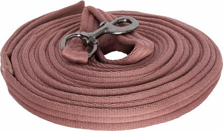 Imperial Riding Longierleine aus Nylon mit weicher Polsterung und Karabinerhaken in Rosa – Bild 1 von 2