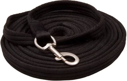 Imperial Riding Longierleine IR Extra weich gepolstert aus Nylon Schwarz 7,8 m Länge – Bild 1 von 2