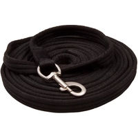 Produktbild von Imperial Riding Longierleine IR Extra weich gepolstert aus Nylon Schwarz 7,8 m Länge