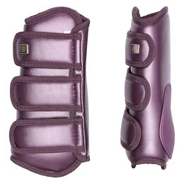 Imperial Riding Lovely Dressurgamaschen für Ponys aus Neopren in Schwarz Lila – Bild 1 von 2