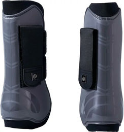Imperial Riding Lovely Hintergamaschen für Pferde mit Neoprenfutter in Lila/Grau Cob – Bild 1 von 3