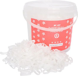 Produktbild von Imperial Riding Mähnengummis aus Silikon in der Profi-Box Weiß 400 g