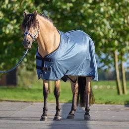 Produktbild von Imperial Riding Mesh 0g Outdoor-Pferdedecke in Blau