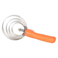 Produktbild von Imperial Riding Metall-Federstriegel für Pferde in Neon Orange