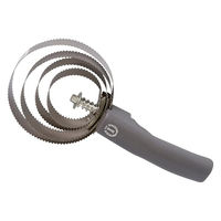 Produktbild von Imperial Riding Metall-Federstriegel in Grau