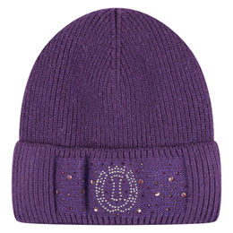Produktbild von Imperial Riding Mütze Twinkle Star Black Berry für Damen in Schwarz und Lila Wintermütze