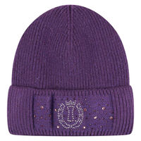 Produktbild von Imperial Riding Mütze Twinkle Star Black Berry für Damen in Schwarz und Lila Wintermütze