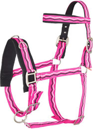 Produktbild von Imperial Riding Nylon Cavecake Halfter für Pferde in Rosa