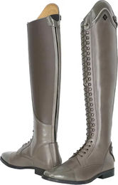 Imperial Riding Olania Dressage Reitstiefel Damen Leder Grau Größe 40 EU Engpass – Bild 1 von 8