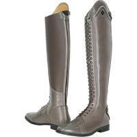 Produktbild von Imperial Riding Olania Dressage Reitstiefel Damen Leder Grau Größe 40 EU Engpass