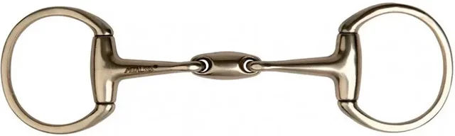 Produktbild von Imperial Riding Olivenkopftrense Cyprium doppelt gebrochen Gold 16mm