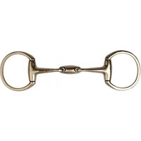 Produktbild von Imperial Riding Olivenkopftrense Cyprium doppelt gebrochen Gold 16mm
