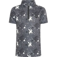 Produktbild von Imperial Riding Olivia AOP Reitshirt für Kinder in Bunt und Grau