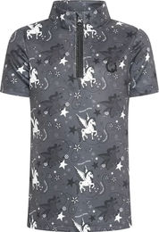 Produktbild von Imperial Riding Olivia AOP Reitshirt für Kinder in Grau