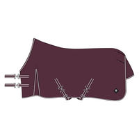 Produktbild von Imperial Riding Outdoordecke Basic Sommerregendecke mit abnehmbarem Halsteil Weinrot 155