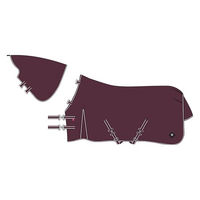 Produktbild von Imperial Riding Outdoordecke IRH Basic 300g mit abnehmbarem Halsteil aus Polyester in Bordeaux Größe 125