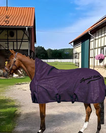 Produktbild von Imperial Riding Outdoordecke IRHSuperdry 200g Black Berry Schwarz Lila