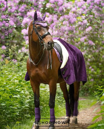 Produktbild von Imperial Riding Pferde Fleecedecke IRHAmbient Galaxy in Schwarz-Lila aus Polyester