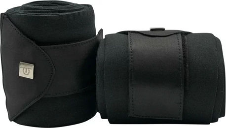Imperial Riding Polobänder Lovely Pferdebandagen 4er-Set Schwarz aus atmungsaktivem Fleece – Bild 1 von 2