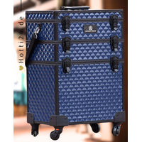 Produktbild von Imperial Riding Putzkoffer IRHStackX Deluxe Sapphire mit Rollen aus Kunststoff in Blau