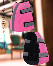 Produktbild von Imperial Riding Reflex Steigbügel Fußwärmer Fleece Rosa Winter