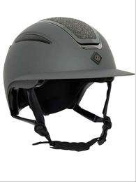 Produktbild von Imperial Riding Reithelm IRHOlania Deluxe Big Visor Grau
