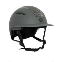 Produktbild von Imperial Riding Reithelm IRHOlania Deluxe Big Visor Grau