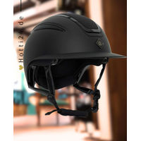 Produktbild von Imperial Riding Reithelm IRHOlania Deluxe Big Visor Schwarz
