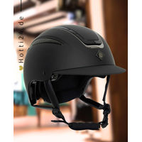 Produktbild von Imperial Riding Reithelm IRHOlania Deluxe Small Visor Schwarz Größe S