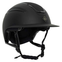 Produktbild von Imperial Riding Reithelm Olania Deluxe Big Visor Schwarz Glitzer Größe S