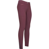 Produktbild von Imperial Riding Reithose El Capone Damen mit Silikon Vollbesatz wasserabweisend Rot Größe 42